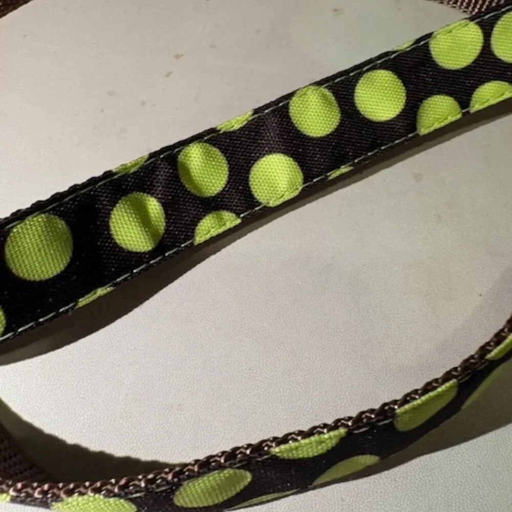 NEW- Walk-E-Woo Polk A Dot Dog Leash